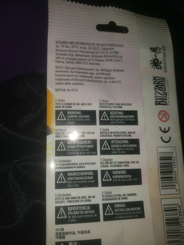 Overwatch Blind Spray Sticker Pack (5 per Pack) - Blind Bag, Blizzard Ent.