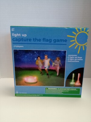 Light Up Capture The Flag Game  2+ Players Ages 6+