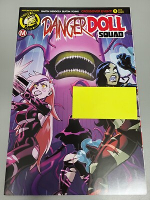 Danger Doll Squad Issue #3 NM Young Risque Cover Action Lab 2017