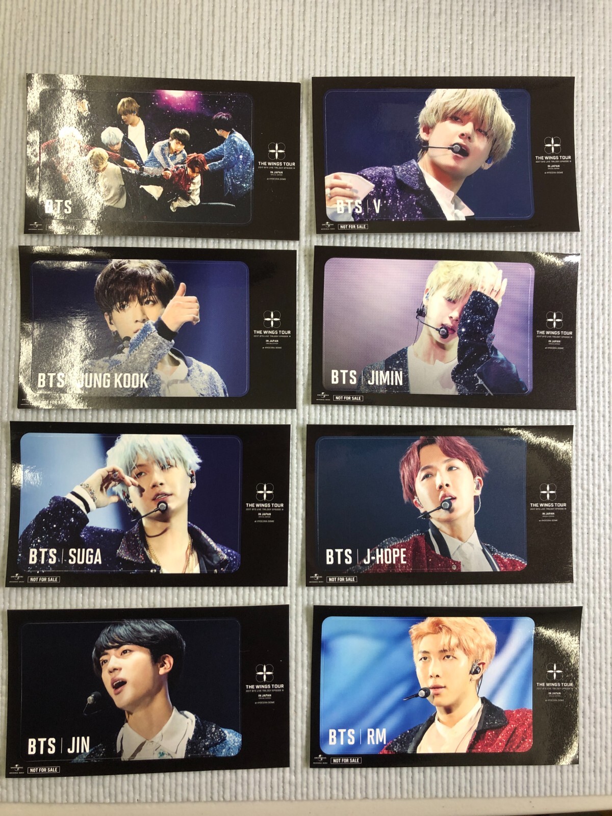ジョングク トレカ WINGS ツアー 防弾少年団(BTS) - BTS THE WINGS トレカ グク BTS JUNGKOOK