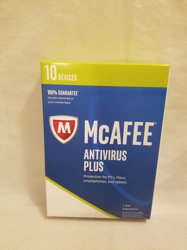 (14pack)McAfee Antivirus 10 devices, livesafe, antivirus plus, (1 YEAR)