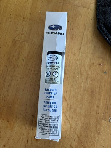 YN　パールホワイト Genuine OEM Subaru Touch Up Paint Crystal White Pearl K1X