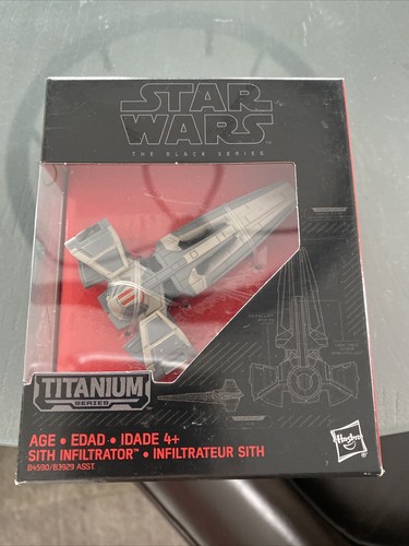 Hasbro Star Wars Black Series Titanium Series Sith Infiltrator 21