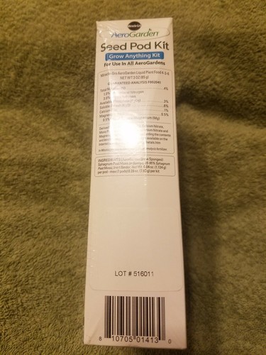 Miracle Gro Aerogarden Seed Pod Kit 