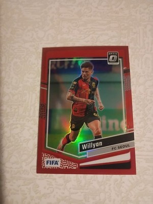 2023-24 Panini Donruss Soccer OPTIC RED PRIZM /299 #173 Willyan, FC Seoul