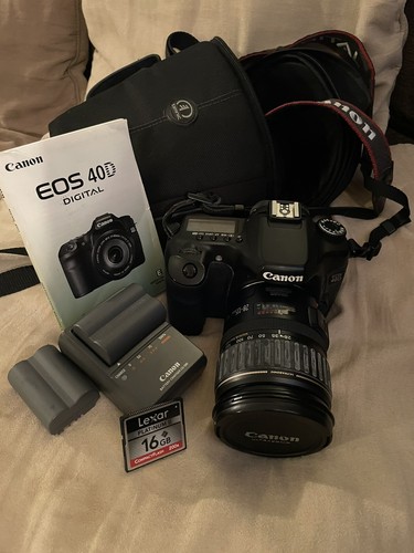 Canon - 初心者オススメ！扱いやすい！すぐに始められセット！キャノン EOS 40D EOS 中古 良品 Canon 40D レンズセット キャノン カメラ 一眼