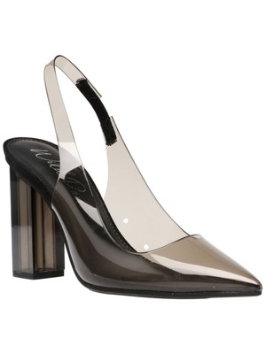 

WILD PAIR Женские черные ремешки Dharma Block Heel Slip On Slingback 7,5 м, Черный, 10011821400