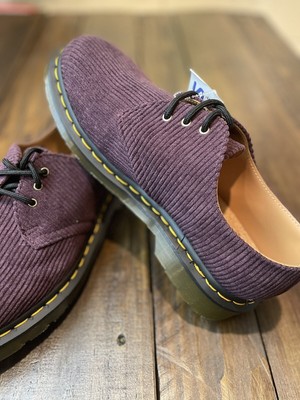 Dr. Doc Martens 1461 Duchess Corduroy Oxfords Purple Men s 7/ Women s 8.5