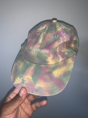 ALD Aime Leon Dore Seersucker Tie Dye Logo Cap Dad Hat SS19