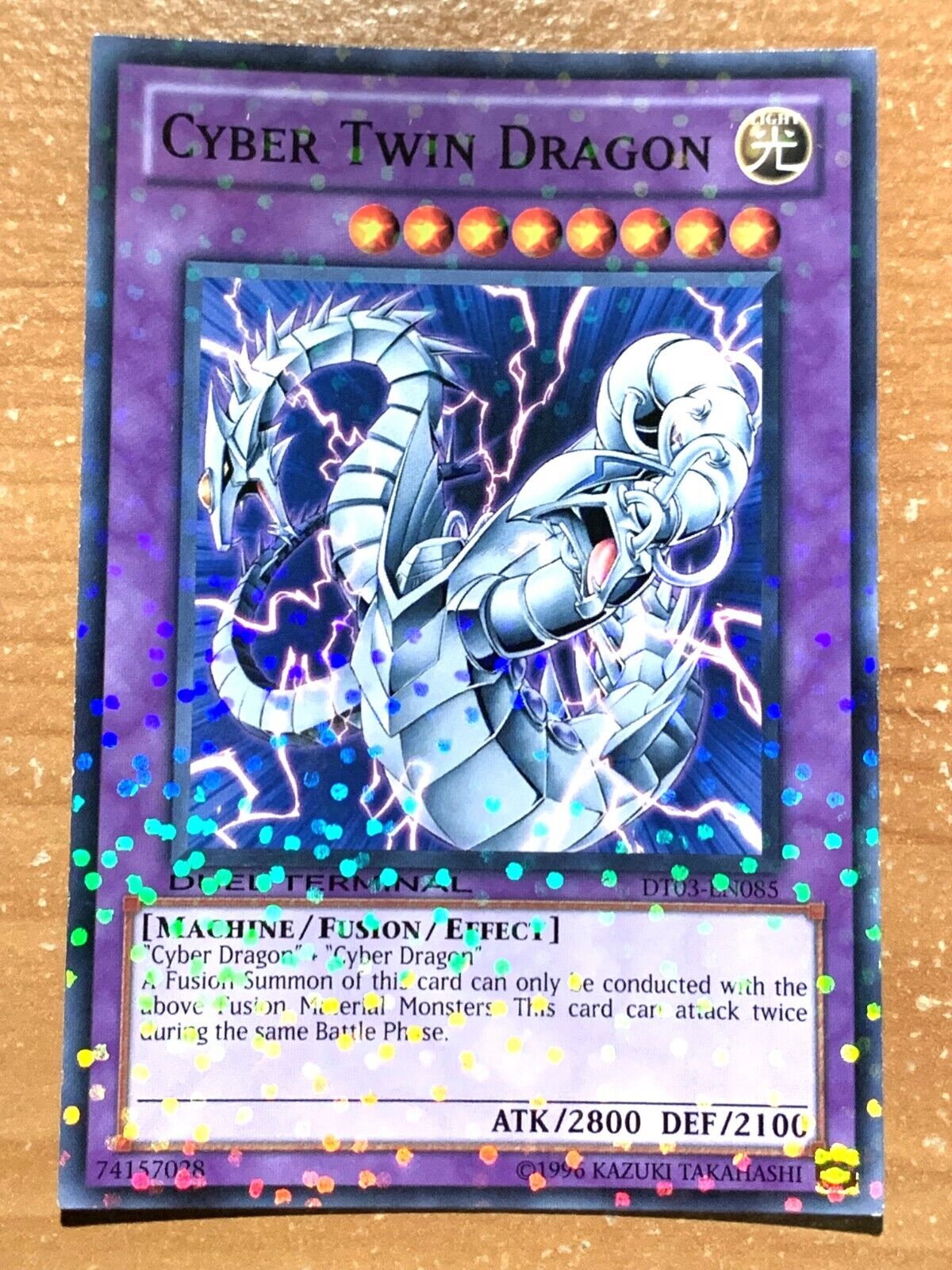 yugioh Cyber Twin Dragon DT03-EN085 Normal Parallel NEAR yugioh Cyber Twin Dragon DT03-EN085 Normal Parallel NEAR