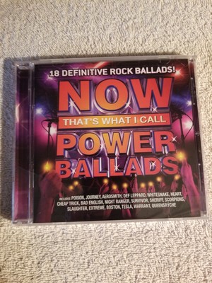 SEALED Now That's What I Call Power Ballads CD Tesla Warrant Queensryche Poison
