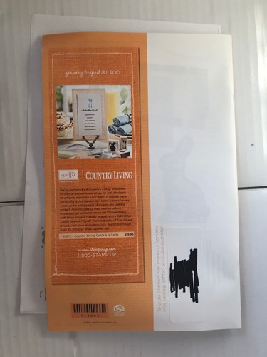 Stampin' Up! 2010 Occasions Mini Catalog And Sale-A-Bration Catalogs