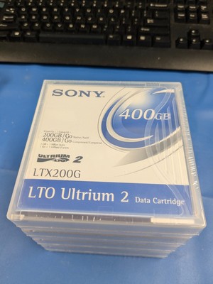 Sony LTO Ultrium 2 Data Cartridge - LTX200G - Lot of 4