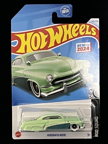 サイア人！HotWheels  &#39;51 Merc &amp; Chager Amazon.com: Hot Wheels Hirohata Merc Green Rod Squad 5/5