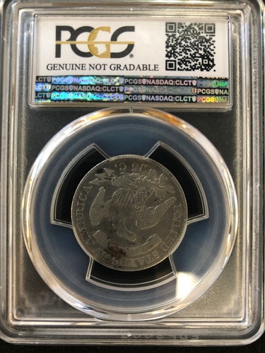 1825/4/2 Capped Bust Quarter PCGS VG Rare Browning 3- Environmental Damage