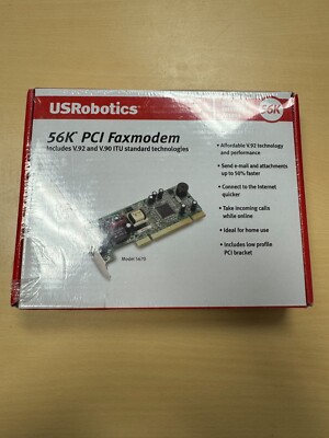 US Robotics 56k PCI Faxmodem Model: 5670