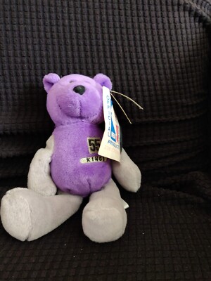 VTG Sacramento Kings Jason Williams + Vlade Divan  Beanie Baby