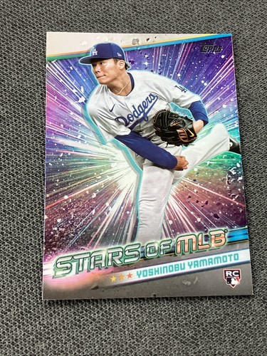 2024 Topps Series 2 Yoshinobu Yamamoto ROOKIE CARD Stars Of 2024 Topps Series 2 Yoshinobu Yamamoto ROOKIE CARD Stars Of