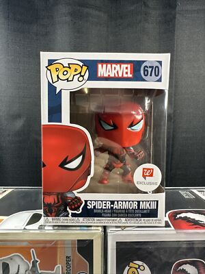 Funko Pop! Vinyl: Marvel - Spider-Armor MKIII - Walgreens (WG) (Exclusive) #670