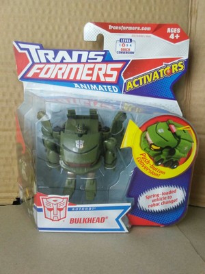 Hasbro Transformers Animated Bulkhead Autobot action figure