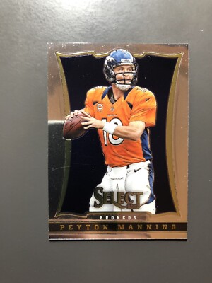 2013 Panini Select #38 Peyton Manning Denver Broncos Football Card PWE READ