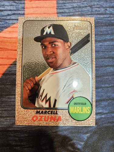 2017 topps heritage バラ売り可 2017 Topps Heritage - Chrome #THC-455 Marcell Ozuna /999 | eBay