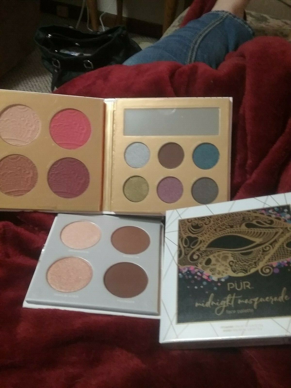 2 full size pur products pur Sculptor palette and and pur Midnight masquerade