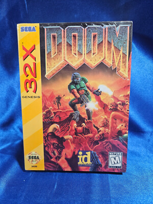 Doom (Sega 32X, 1994) Genesis Factory SEALED. Brand New. 