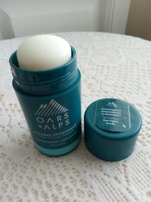 Oars + Alps Mens Aluminum-Free Natural Deodorant Fresh Ocean Splash (2.6 oz) NEW