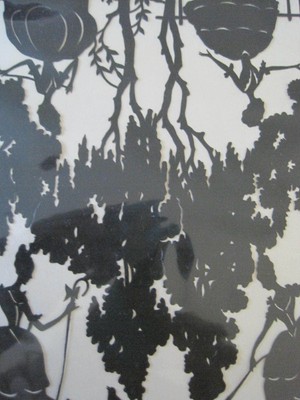 Silhouettes on Paper Antique 7.5