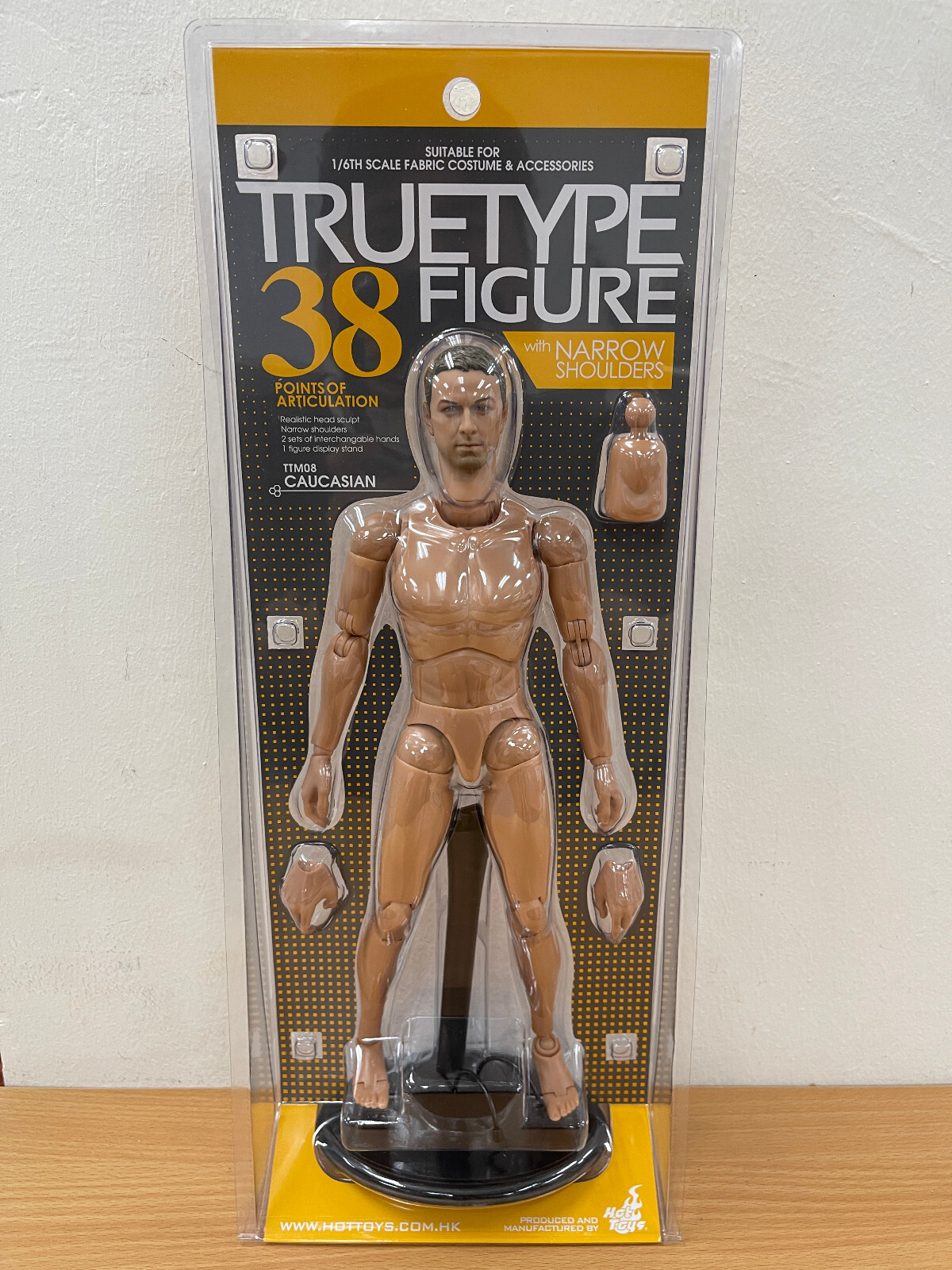 ホットトイズ トゥルータイプ38 TRUE TYPE TTM16 1/6男性素体 ホットトイズ トゥルータイプ38 TRUE TYPE TTM16 1/6男性素体