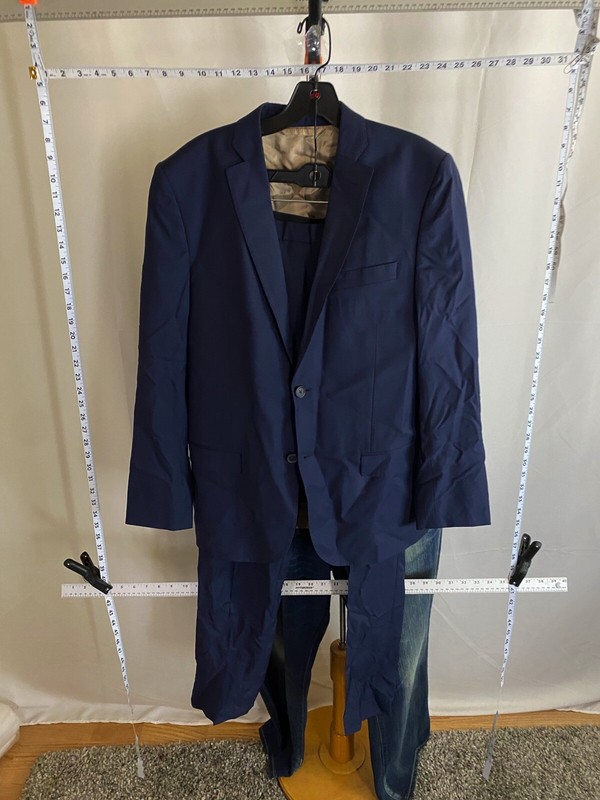 J Lindeberg 2 PC SUIT JACKET COAT PANTS 40R Slim 40 R 35 x 31