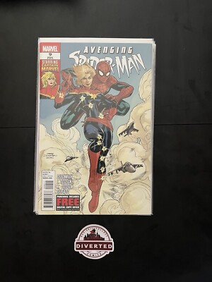 Avenging Spider-Man #9 1st Carol Danvers as Captain Marvel