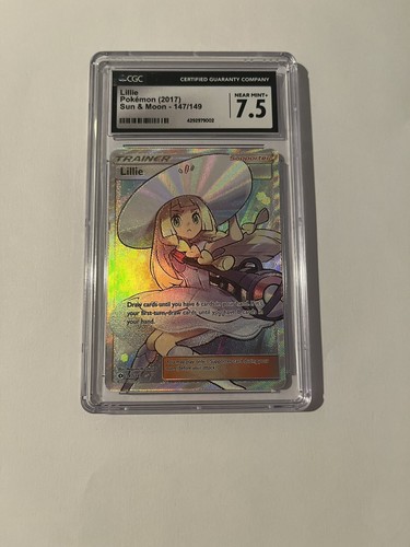ポケモンカード Lillie #147 ホロ仕様 NM-MT (8) PSA 8 NM-MT Lillie 147 Sun & Moon Full Art Pokemon Card | eBay