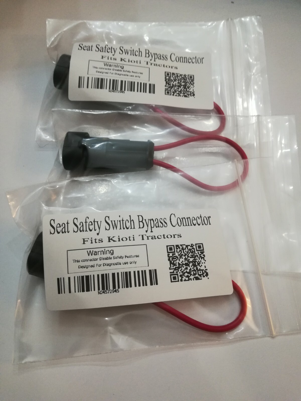 Kioti tractor Seat Switch safety Bypass Plug Business & Industrial