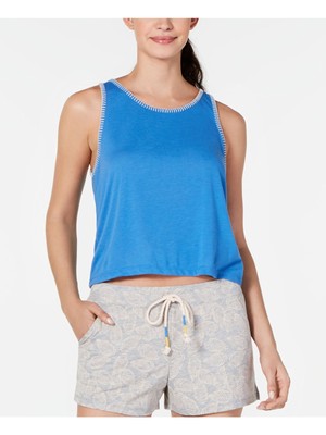 JENNI INTIMATES Голубая пижама для сна, Пижамная рубашка, пижамный топ XL