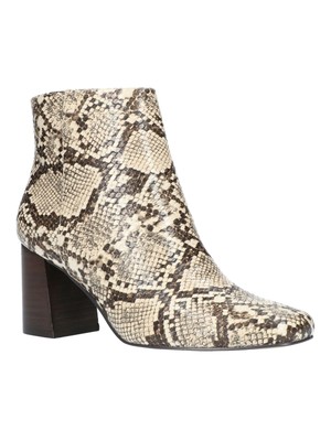 Женские коричневые ботильоны Wilma на молнии с квадратным носком и блочным каблуком с подкладкой BELLA VITA, 9,5 М