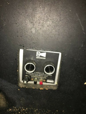 Vintage RSL Crossover Speakers RogerSound Laboratories Used