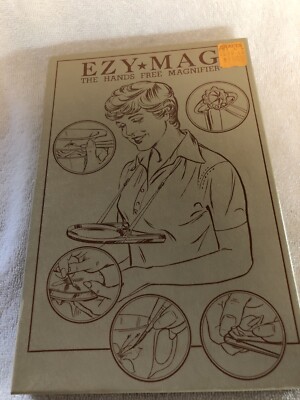 Vtg EZY-MAG: The Hands Free Magnifier 