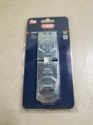 ABUS 110/155 SINGLE FLEX 6 1/4'' LONG PADLOCK HASP