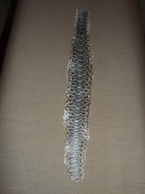 Tanned  E D'bk Rattlesnake Skin 1-3/4'' X 13''  ''Crotalus adamanteus''