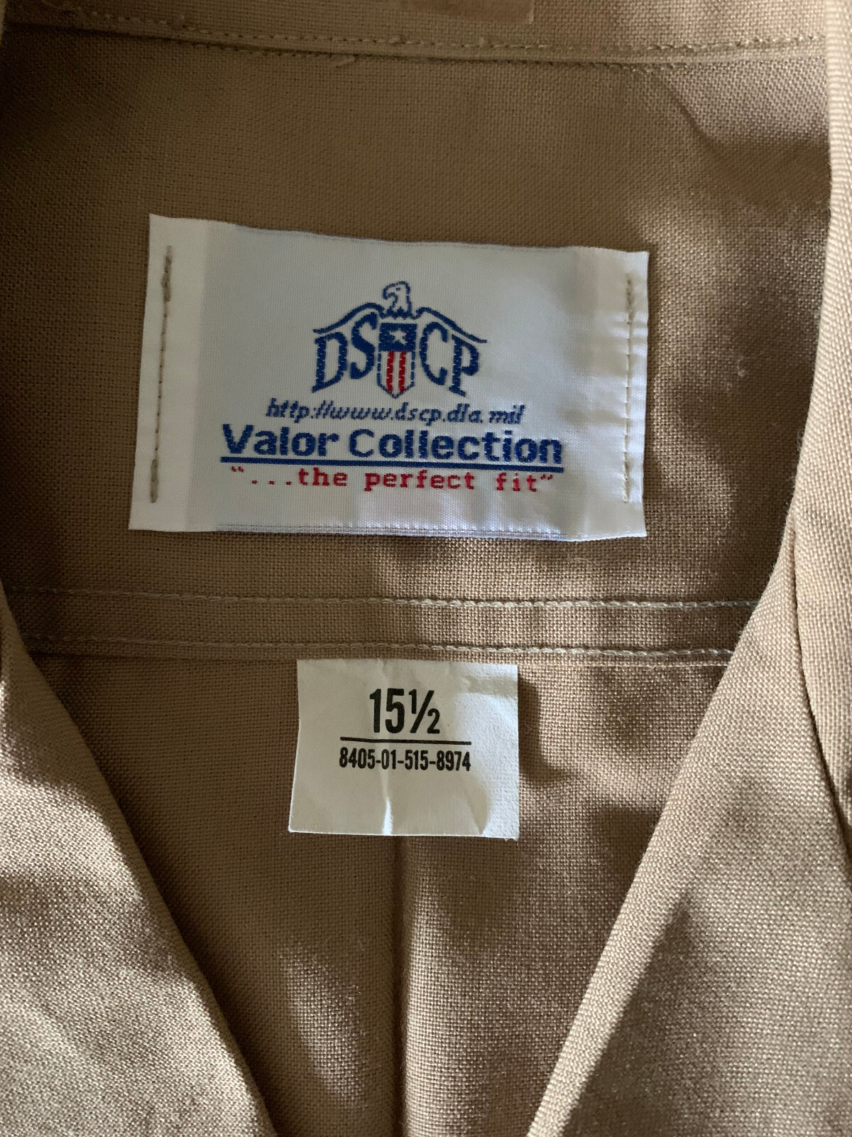 US MC,Outerwear, Men's,SHIRT,Short Slive, Size 15x35,NSN  8405015158974 ,NEW.
