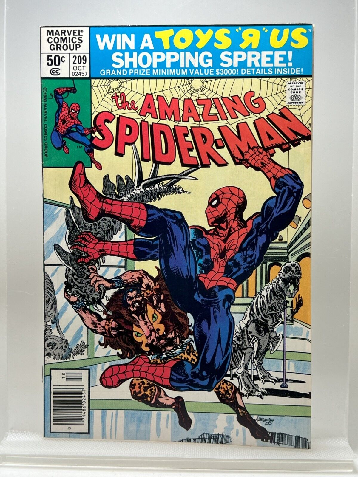 Amazing Spider-Man 209 ~Newsstand ~Est. High Grade ~ OW-W Amazing Spider-Man 209 ~Newsstand ~Est. High Grade ~ OW-W