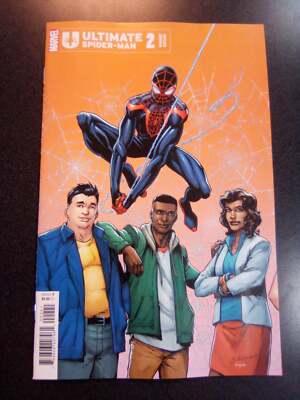 Ultimate Spider-Man #2 Mark Bagley Connecting Variant Comic Book First Print
