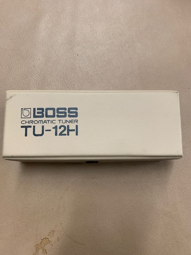 Boss TU-12H Chromatic Tuner Electric Guitar and Bass w/case Vintage