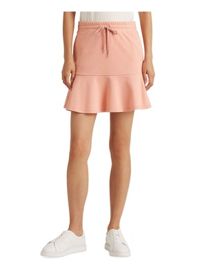 

LAUREN RALPH LAUREN Женская розовая короткая юбка-трапеция Petites, Розовый