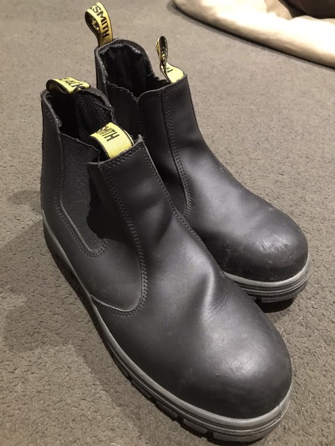 blacksmith steel cap boots