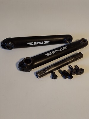 180mm Sinz BMX Race Bicycle Crank Set Mid School Intense Bike