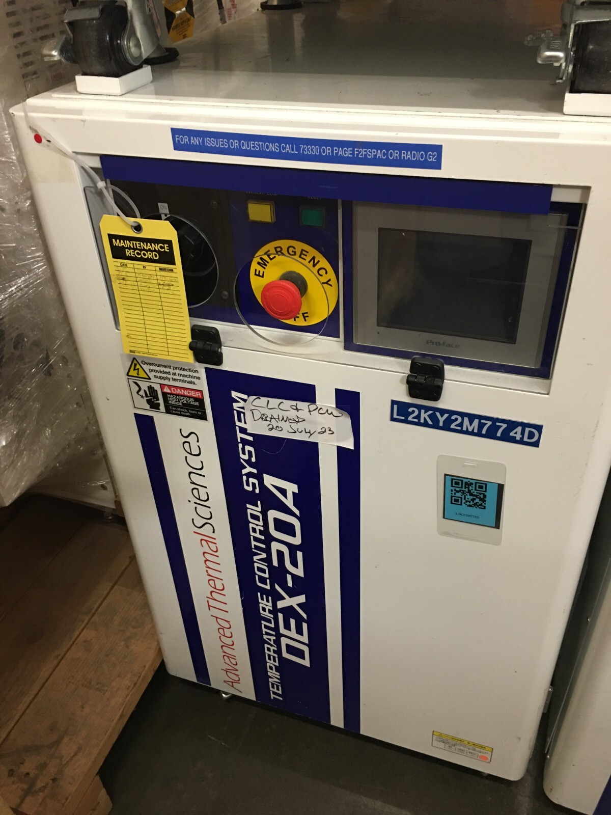 Advanced Thermal Sciences DEX-20A Chiller, 152630