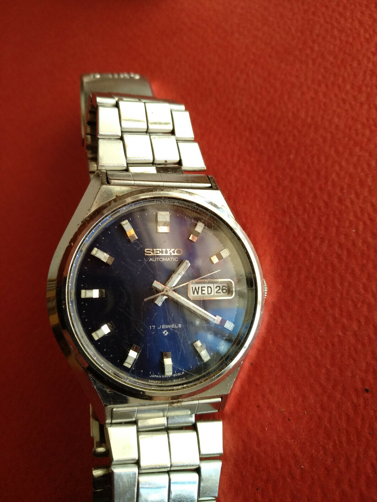 Vintage Seiko 6309-8060 Automatic 17J Day/Date 1970s Vintage Seiko 6309-8060 Automatic 17J Day/Date 1970s